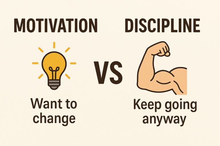motivation vs discipline